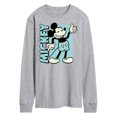 thumbnail image 1 of Mickey & Friends - Mickey Light Blue Vintage - Men's Long Sleeve T-Shirt, 1 of 5