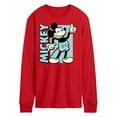 thumbnail image 1 of Mickey & Friends - Mickey Light Blue Vintage - Men's Long Sleeve T-Shirt, 1 of 4
