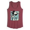 thumbnail image 1 of Mickey & Friends - Mickey Light Blue Vintage - Women's Racerback Tank Top, 1 of 5
