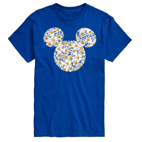 Mickey & Friends - Mickey Logo Daisy Art - Men's Short Sleeve Graphic T-Shirt