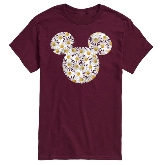 Mickey & Friends - Mickey Logo Daisy Art - Men's Short Sleeve Graphic T-Shirt