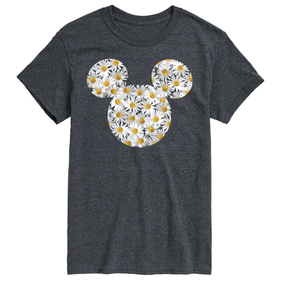 Mickey & Friends - Mickey Logo Daisy Art - Men's Short Sleeve Graphic T-Shirt