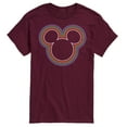 thumbnail image 1 of Mickey & Friends - Mickey Logo Rainbow Outline - Men's Short Sleeve Graphic T-Shirt, 1 of 5