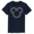 thumbnail image 1 of Mickey & Friends - Mickey Logo Rainbow Outline - Men's Short Sleeve Graphic T-Shirt, 1 of 5