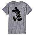 thumbnail image 1 of Mickey & Friends - Mickey Logo Silhouette - Men's Short Sleeve Graphic T-Shirt, 1 of 5