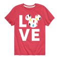 thumbnail image 1 of Mickey & Friends - Mickey Love Fill - Toddler And Youth Short Sleeve Graphic T-Shirt, 1 of 5