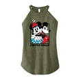 thumbnail image 1 of Mickey & Friends - Mickey Minnie Couple Goals - Juniors High Neck Tank Top, 1 of 4