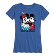 thumbnail image 1 of Mickey & Friends - Mickey Minnie Couple Goals - Women's Short Sleeve Graphic T-Shirt, 1 of 5