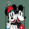 thumbnail image 1 of Mickey & Friends - Mickey Minnie Couple Goals - Women's Short Sleeve Graphic T-Shirt, 1 of 4