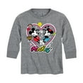 thumbnail image 1 of Mickey & Friends - Mickey Minnie Minkey - Toddler And Youth Long Sleeve Graphic T-Shirt, 1 of 5