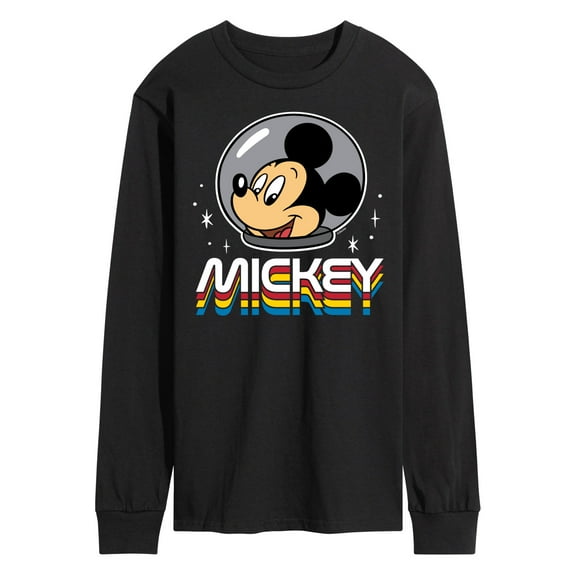 Mickey & Friends - Mickey Mouse Astronaut Portrait - Men's Long Sleeve T-Shirt