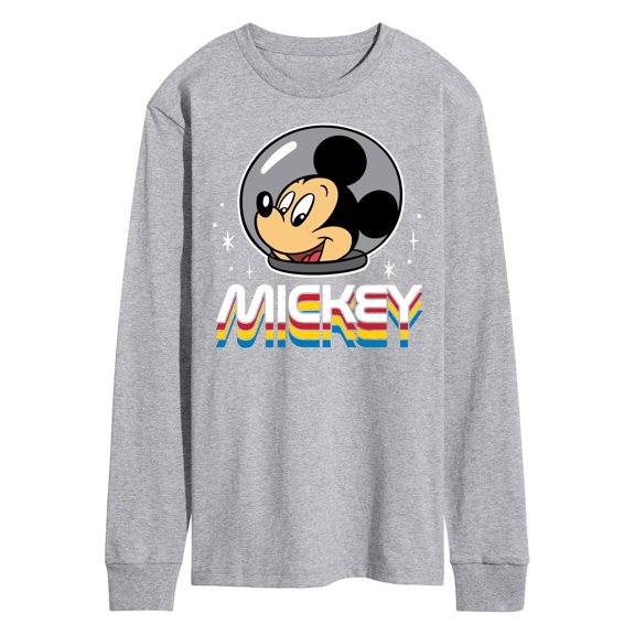 Mickey & Friends - Mickey Mouse Astronaut Portrait - Men's Long Sleeve T-Shirt