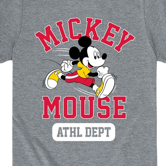 Mickey & Friends - Mickey Mouse Athletic Dept - Toddler And Youth Short Sleeve Graphic T-Shirt
