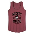 thumbnail image 1 of Mickey & Friends - Mickey Mouse Collegiate The Classic - Women's Racerback Tank Top, 1 of 4