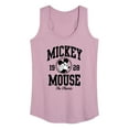 thumbnail image 1 of Mickey & Friends - Mickey Mouse Collegiate The Classic - Women's Racerback Tank Top, 1 of 4