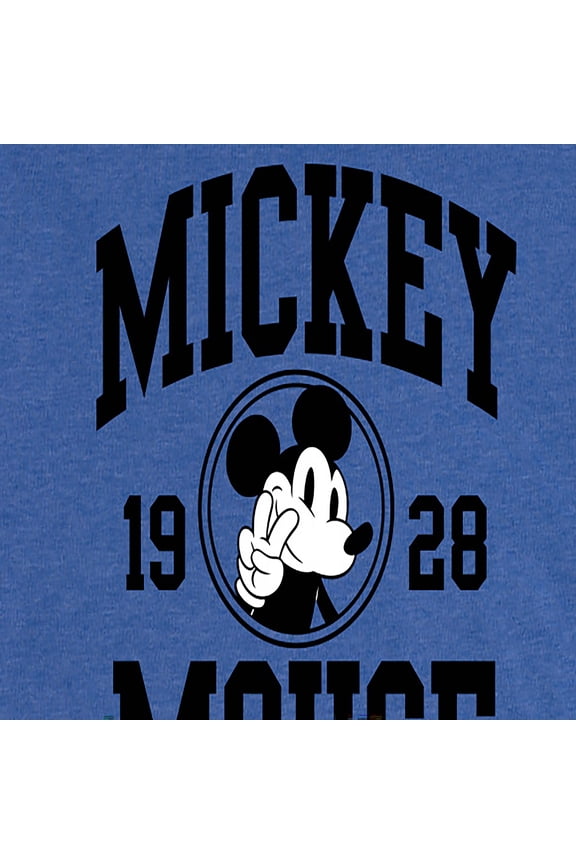 Mickey & Friends - Mickey Mouse Collegiate The Classic - Women's Short Sleeve Graphic T-Shirt
