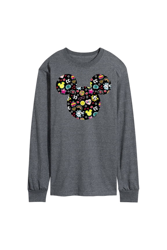 Mickey & Friends - Mickey Mouse Emojis - Men's Long Sleeve T-Shirt
