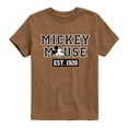 thumbnail image 1 of Mickey & Friends - Mickey Mouse Est 1928 - Toddler And Youth Short Sleeve Graphic T-Shirt, 1 of 6
