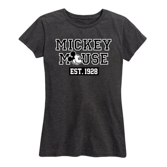 Mickey & Friends - Mickey Mouse Est. 1928 - Women's Short Sleeve Graphic T-Shirt