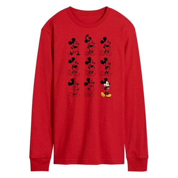 Mickey & Friends - Mickey Mouse Evolution - Men's Long Sleeve T-Shirt