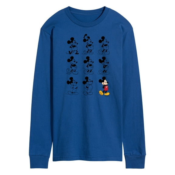 Mickey & Friends - Mickey Mouse Evolution - Men's Long Sleeve T-Shirt