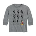 thumbnail image 1 of Mickey & Friends - Mickey Mouse Evolution - Toddler And Youth Long Sleeve Graphic T-Shirt, 1 of 5