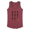 thumbnail image 1 of Mickey & Friends - Mickey Mouse Evolution - Women's Racerback Tank Top, 1 of 5
