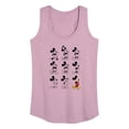 thumbnail image 1 of Mickey & Friends - Mickey Mouse Evolution - Women's Racerback Tank Top, 1 of 5