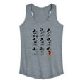 thumbnail image 1 of Mickey & Friends - Mickey Mouse Evolution - Women's Racerback Tank Top, 1 of 5