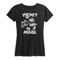 thumbnail image 1 of Mickey & Friends - Mickey Mouse Hello Folks - Women's Short Sleeve Graphic T-Shirt, 1 of 5