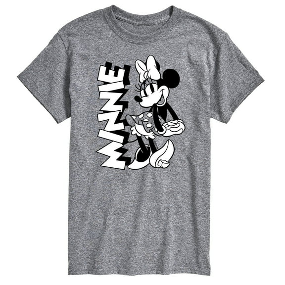 Mickey & Friends - Mickey Mouse Initials  - Men's Short Sleeve Graphic T-Shirt