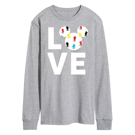 Mickey & Friends - Mickey Mouse Love - Men's Long Sleeve T-Shirt