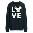 thumbnail image 1 of Mickey & Friends - Mickey Mouse Love - Men's Long Sleeve T-Shirt, 1 of 5