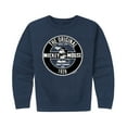 thumbnail image 1 of Mickey & Friends - Mickey Mouse Original Badge - Toddler And Youth Crewneck Fleece Sweatshirt, 1 of 5