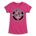 thumbnail image 1 of Mickey & Friends - Mickey Mouse Original Badge - Toddler And Youth Girls Short Sleeve Graphic T-Shirt, 1 of 5