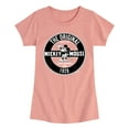 thumbnail image 1 of Mickey & Friends - Mickey Mouse Original Badge - Toddler And Youth Girls Short Sleeve Graphic T-Shirt, 1 of 5