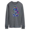 thumbnail image 1 of Mickey & Friends - Mickey Mouse Patterened Silhouette - Men's Long Sleeve T-Shirt, 1 of 5