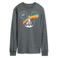 thumbnail image 1 of Mickey & Friends - Mickey Mouse Retro Space Logo - Men's Long Sleeve T-Shirt, 1 of 5