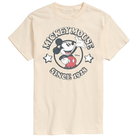 Mickey & Friends - Mickey Mouse Since 1928 - Men's Short Sleeve Graphic T-Shirt