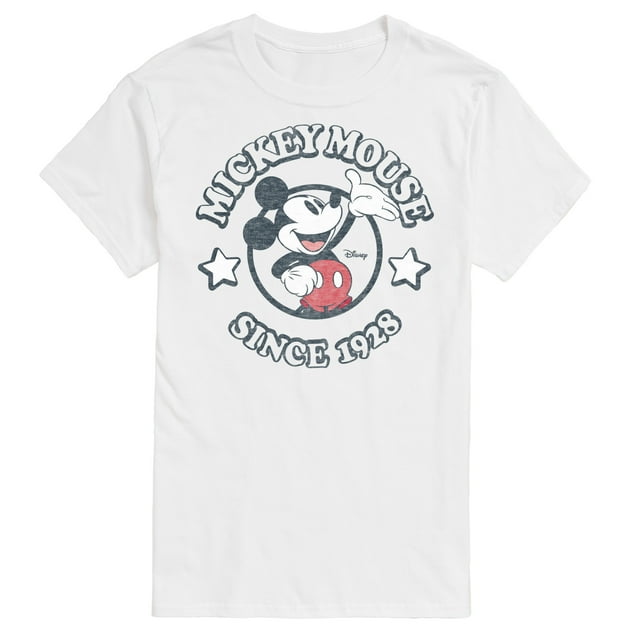 Mickey & Friends - Mickey Mouse Since 1928 - Men's Short Sleeve Graphic ...