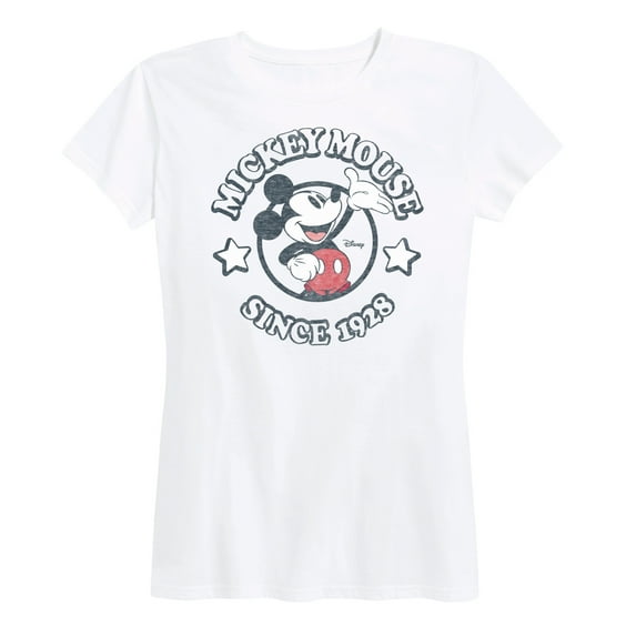 Mickey & Friends - Mickey Mouse Since 1928 - Women's Short Sleeve Graphic T-Shirt