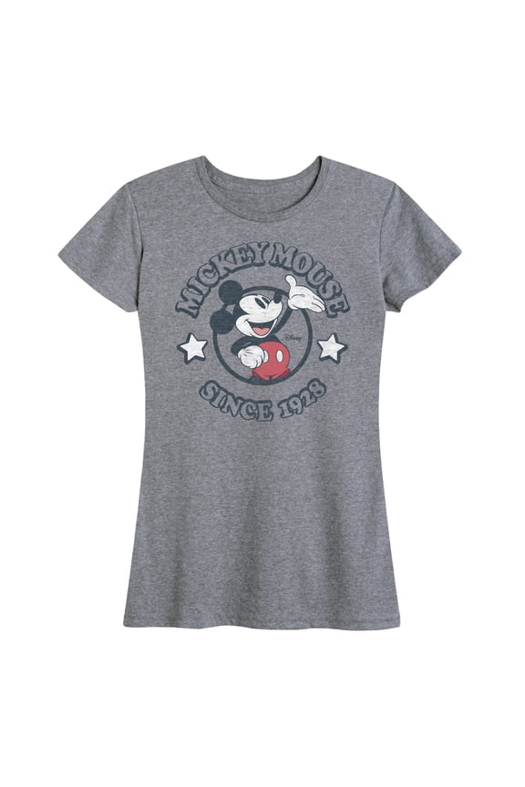 Mickey & Friends - Mickey Mouse Since 1928 - Women's Short Sleeve Graphic T-Shirt