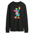 thumbnail image 1 of Mickey & Friends - Mickey Mouse Tie Dye Silhouette - Men's Long Sleeve T-Shirt, 1 of 5