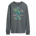 thumbnail image 1 of Mickey & Friends - Mickey Mouse Tropical Silhouette - Men's Long Sleeve T-Shirt, 1 of 5