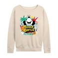 thumbnail image 1 of Mickey & Friends - Mickey Never Bored - Women's Lightweight French Terry Long Sleeve Shirt, 1 of 5