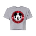 thumbnail image 1 of Mickey & Friends - Mickey Original Classic - Juniors Cropped Cotton Blend T-Shirt, 1 of 5