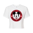thumbnail image 1 of Mickey & Friends - Mickey Original Classic - Juniors Cropped Cotton Blend T-Shirt, 1 of 5