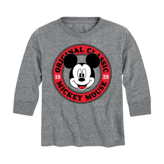 Mickey & Friends - Mickey Original Classic - Toddler And Youth Long Sleeve Graphic T-Shirt