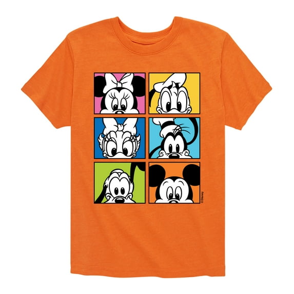 Mickey & Friends - Mickey Original Classic - Toddler And Youth Short Sleeve Graphic T-Shirt