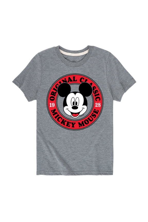 Mickey & Friends - Mickey Original Classic - Toddler And Youth Short Sleeve Graphic T-Shirt